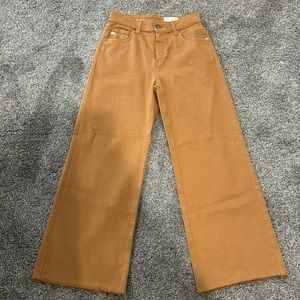 AG Adriano Goldschmied Saige wide leg crop